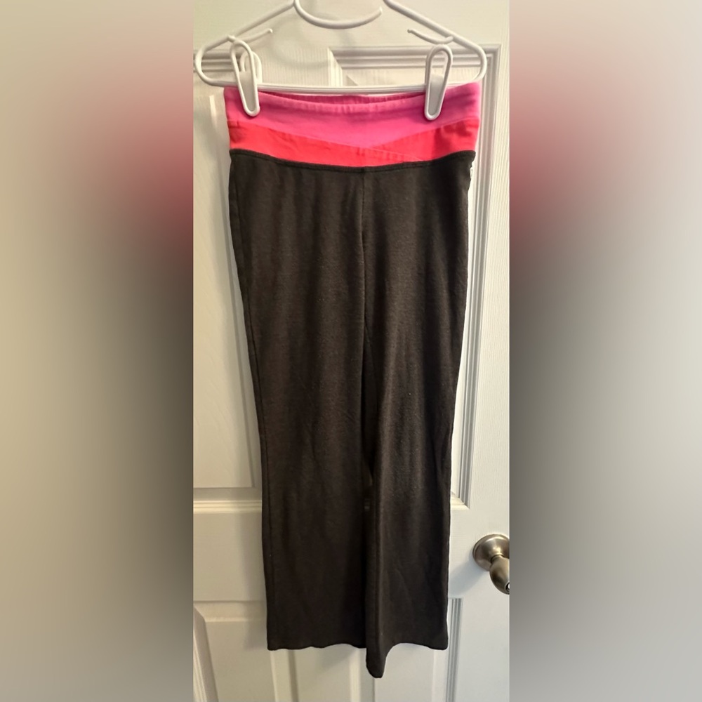 Xersion Girls Gray Leggings Pants S Small 7/8